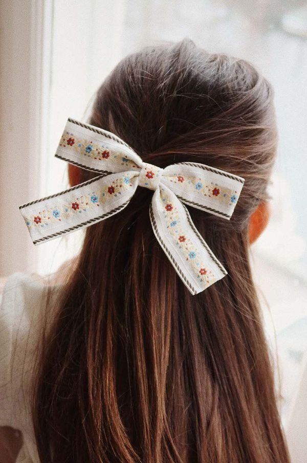 Konges Sløjd Dječja ukosnica za kosu Konges Sløjd RIBBON BOWIE HAIR CLIP KS101646