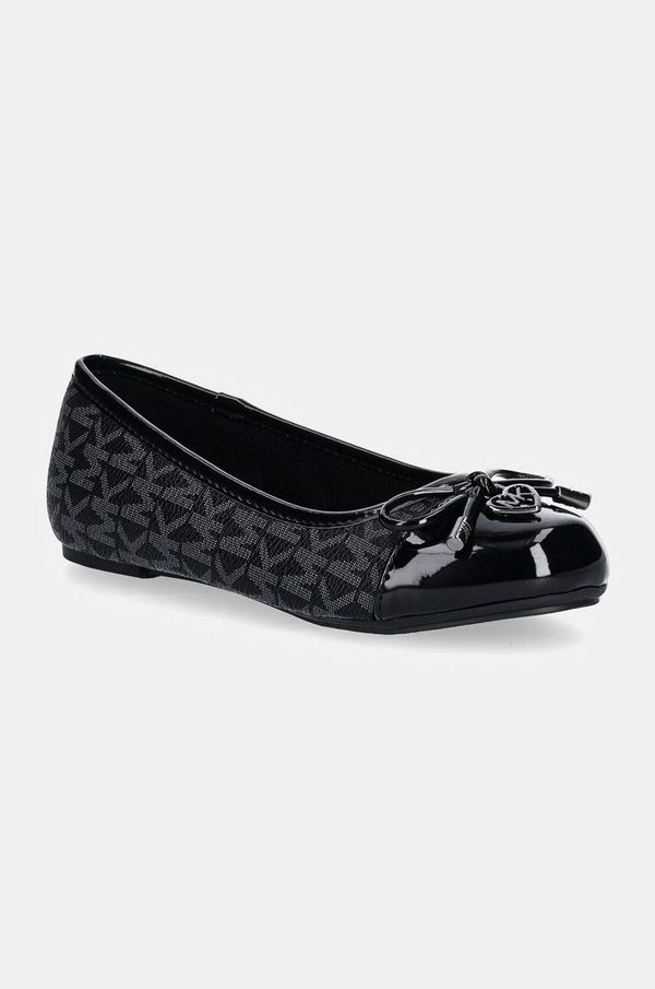 Michael Kors Dječje balerinke Michael Kors KENYA BOW boja: crna, MK101129