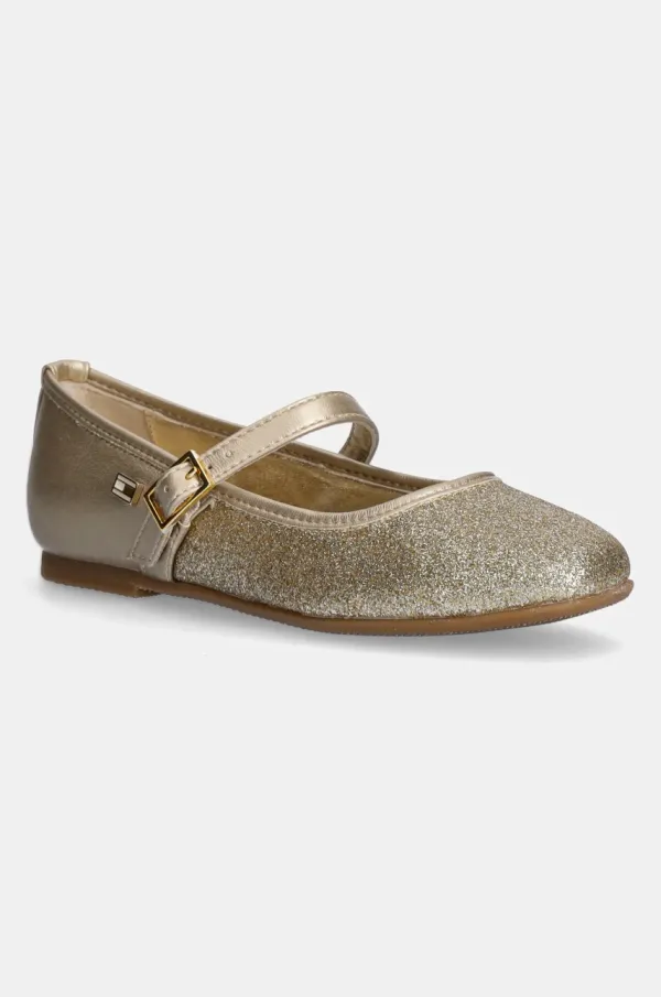 Tommy Hilfiger Dječje balerinke Tommy Hilfiger boja: zlatna, T4A3-33930