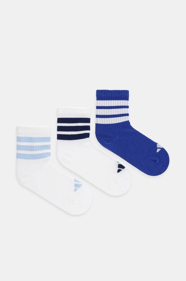adidas Performance Dječje čarape adidas Performance 3-pack boja: tamno plava, JD1348