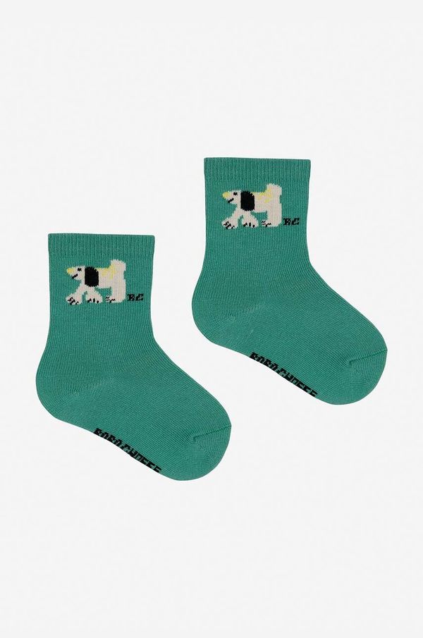 Bobo Choses Dječje čarape Bobo Choses Fairy Dog boja: zelena, 224AH002