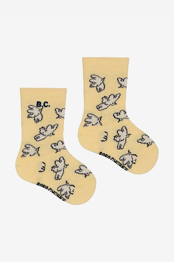 Bobo Choses Dječje čarape Bobo Choses Freedom Bird boja: žuta, 224AH001