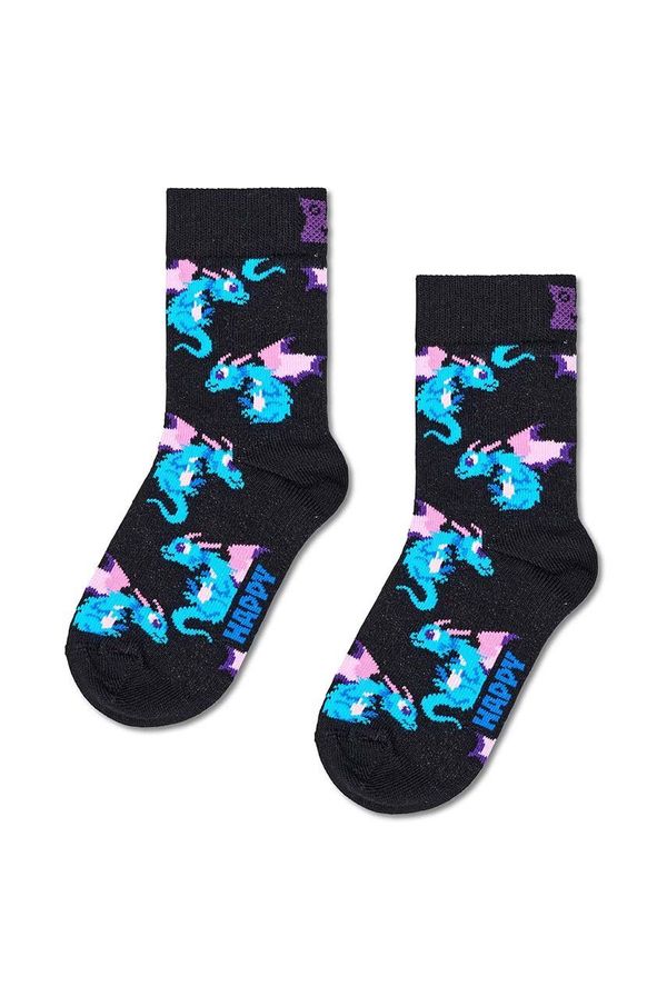 Happy Socks Dječje čarape Happy Socks Kids Anime Dragon Sock boja: tamno plava, P001446