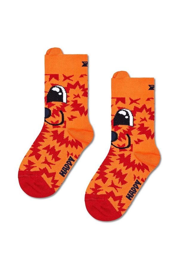Happy Socks Dječje čarape Happy Socks Kids Fox Sock boja: narančasta, P001436