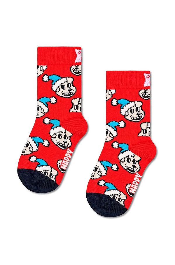 Happy Socks Dječje čarape Happy Socks Kids Holiday Doggo Sock boja: narančasta, P001691