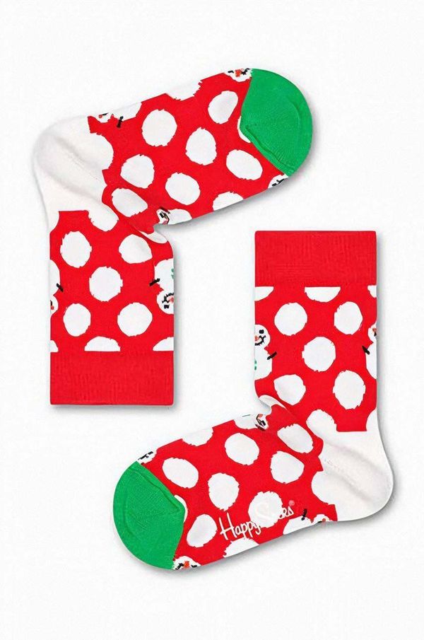 Happy Socks Dječje čarape Happy Socks Skarpetki Happy Socks KBDS01 4300 boja: crvena