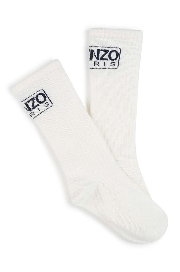 Kenzo kids Dječje čarape Kenzo Kids boja: bež, K60614