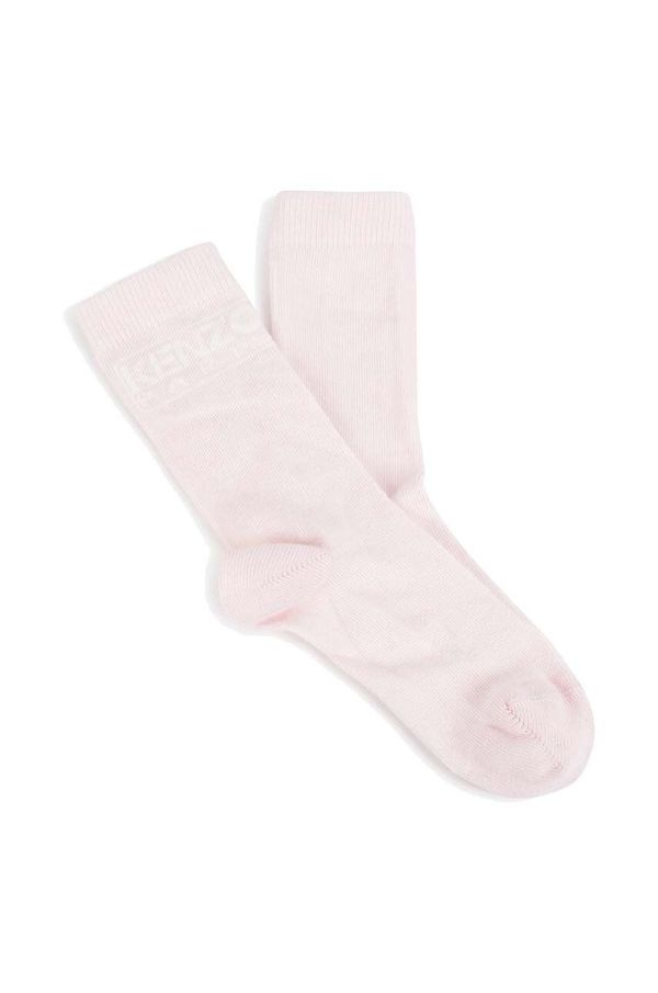 Kenzo kids Dječje čarape Kenzo Kids boja: ružičasta