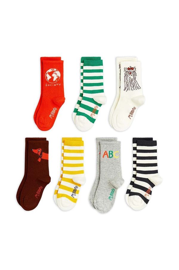 Mini Rodini Dječje čarape Mini Rodini 7-pack 2476011200