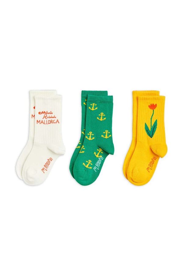 Mini Rodini Dječje čarape Mini Rodini Mallorca 3-pack