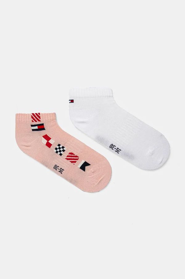 Tommy Hilfiger Dječje čarape Tommy Hilfiger 2-pack boja: ružičasta, 701229874