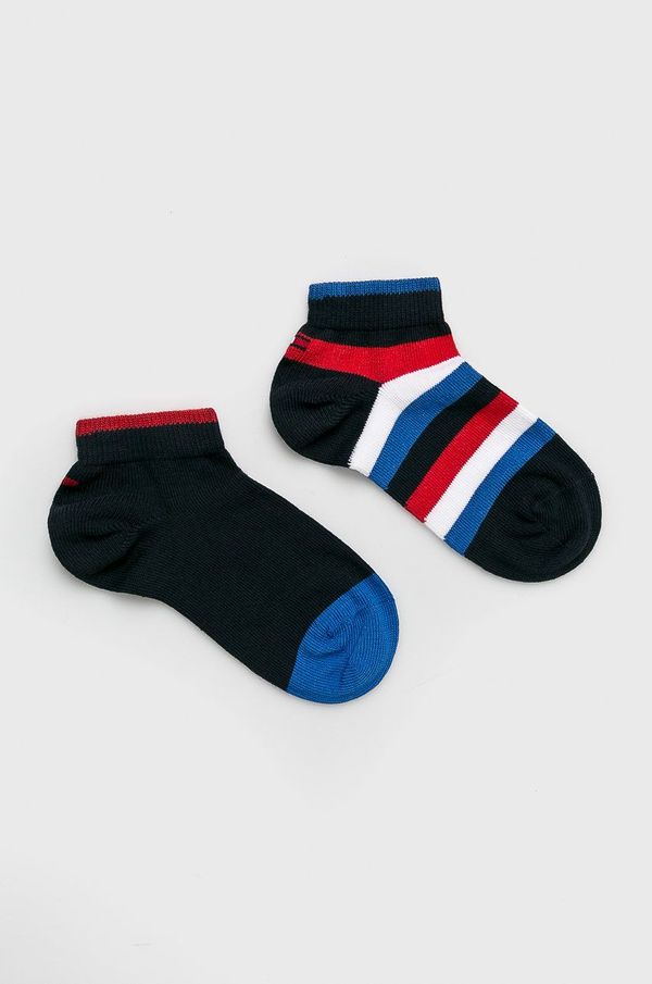 Tommy Hilfiger Dječje čarape Tommy Hilfiger (2-pack) boja: tamno plava