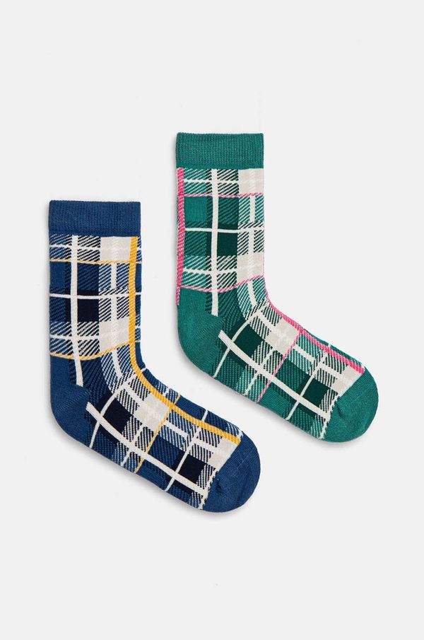 United Colors of Benetton Dječje čarape United Colors of Benetton 2-pack boja: tamno plava, 6AO30703M