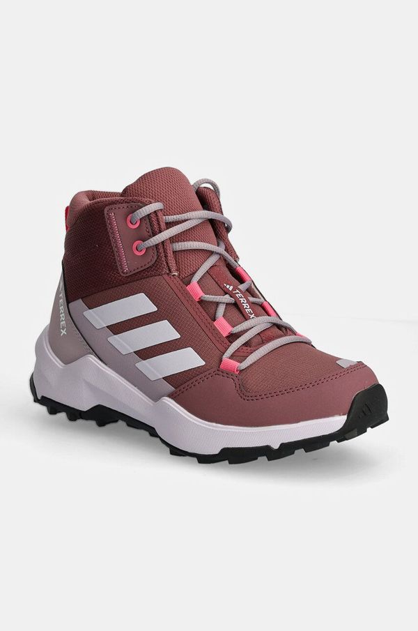 adidas TERREX Dječje cipele adidas TERREX TERREX AX4R MID boja: ružičasta, IF6524