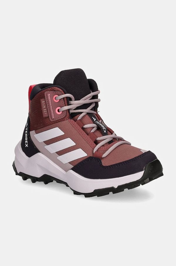 adidas TERREX Dječje cipele adidas TERREX TERREX AX4R R.RDY MID boja: ljubičasta, IF6519