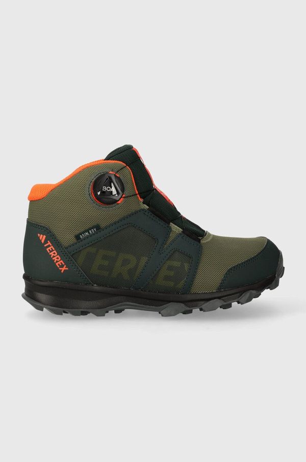 adidas TERREX Dječje cipele adidas TERREX TERREX BOA MID R.RD boja: zelena