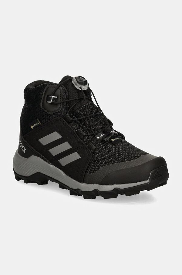 adidas TERREX Dječje cipele adidas TERREX TERREX MID GTX boja: crna, IF7522