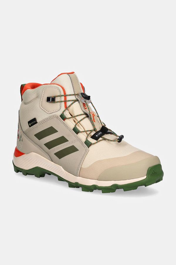 adidas TERREX Dječje cipele adidas TERREX TERREX MID GTX DISNEY boja: bež, ID3452
