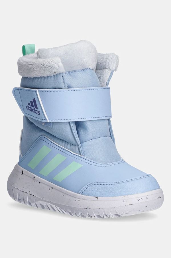 adidas Dječje cipele od brušene kože adidas Winterplay IF1714