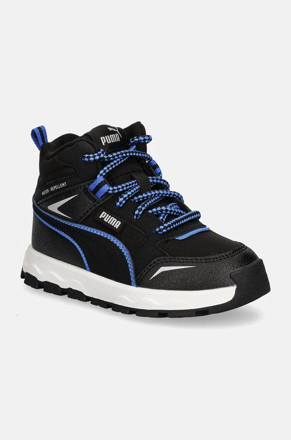 Puma Dječje cipele Puma Evolve Trail boja: crna, 397645