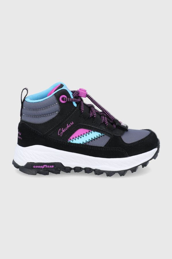 Skechers Dječje cipele Skechers boja: crna