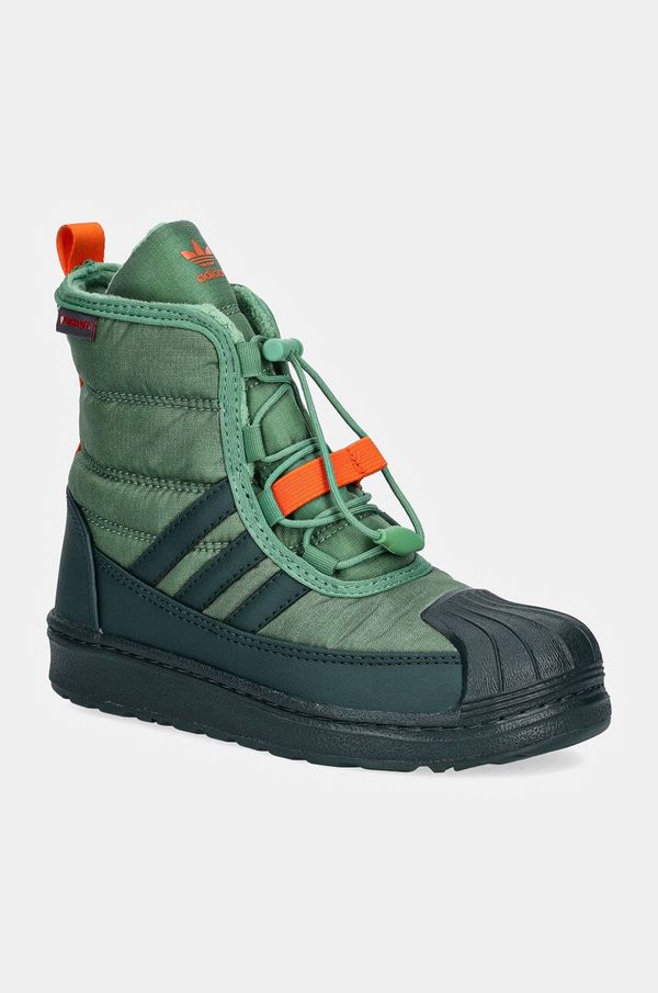 adidas Originals Dječje cipele za snijeg adidas Originals SUPERSTAR 360 BOOT 2.0 C boja: zelena, ID4052
