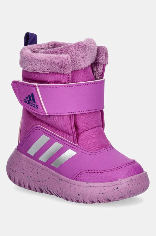 adidas Dječje cipele za snijeg adidas Winterplay boja: ljubičasta, IE8672