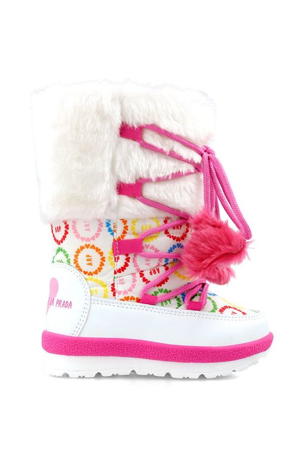 Agatha Ruiz de la Prada Dječje cipele za snijeg Agatha Ruiz de la Prada boja: bijela