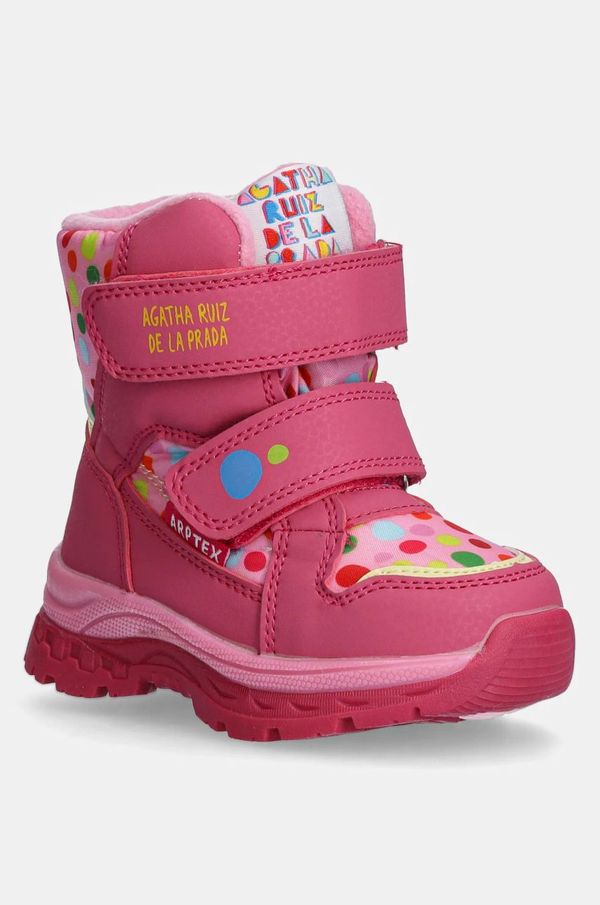 Agatha Ruiz de la Prada Dječje cipele za snijeg Agatha Ruiz de la Prada boja: ružičasta, 241990