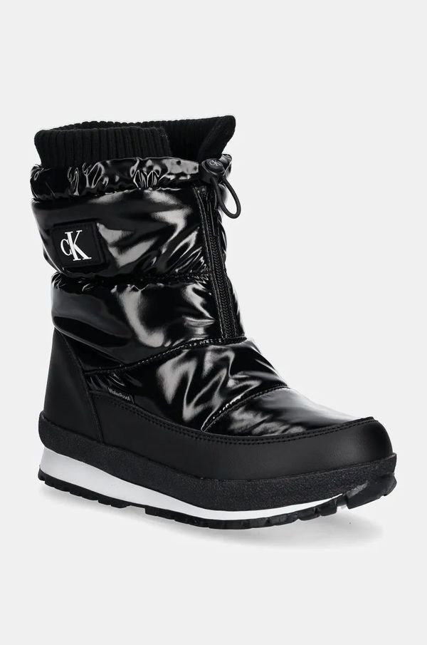 Calvin Klein Jeans Dječje cipele za snijeg Calvin Klein Jeans boja: crna, V3A5-81037