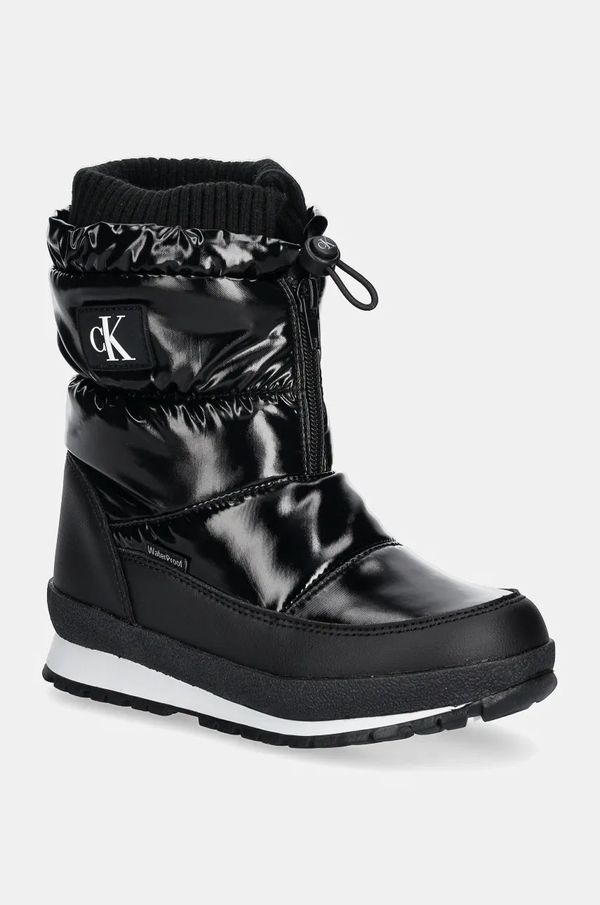 Calvin Klein Jeans Dječje cipele za snijeg Calvin Klein Jeans boja: crna, V3A5-81037