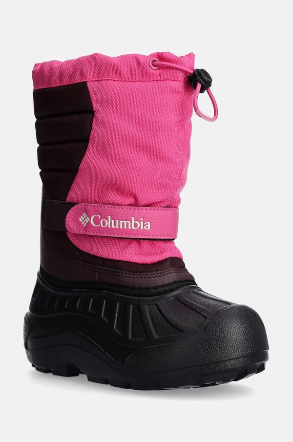 Columbia Dječje cipele za snijeg Columbia POWDERBUG SNOWLITE boja: ružičasta, 2078921