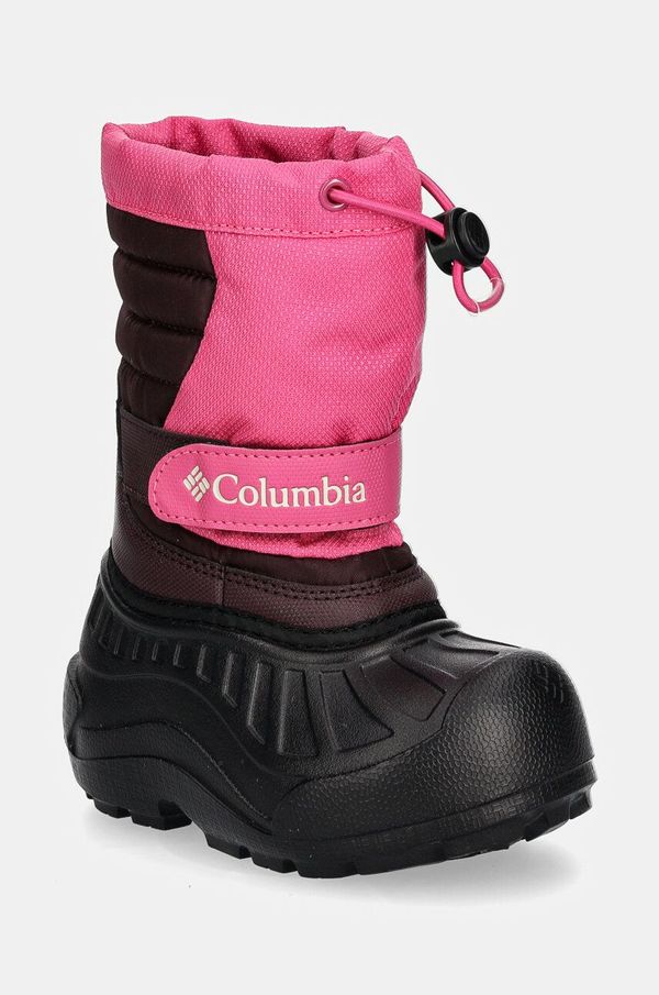 Columbia Dječje cipele za snijeg Columbia POWDERBUG SNOWLITE boja: ružičasta, 2078922