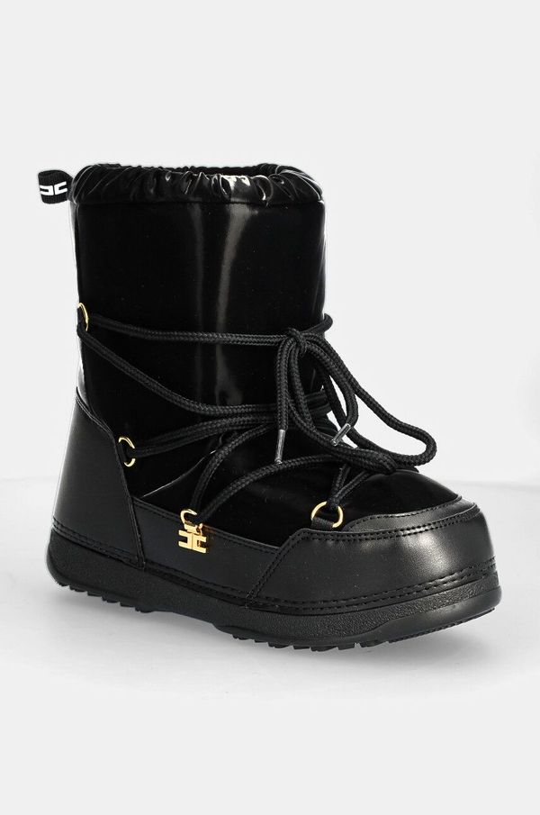 Elisabetta Franchi Dječje cipele za snijeg Elisabetta Franchi boja: crna, F4A6.E0168.1047