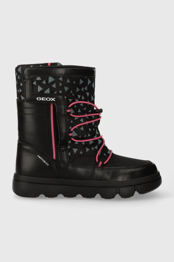 Geox Dječje cipele za snijeg Geox boja: crna
