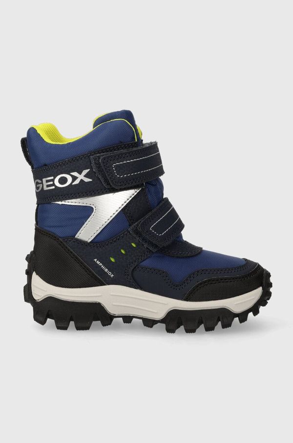 Geox Dječje cipele za snijeg Geox J36FRC 0FUCE J HIMALAYA B ABX boja: tamno plava