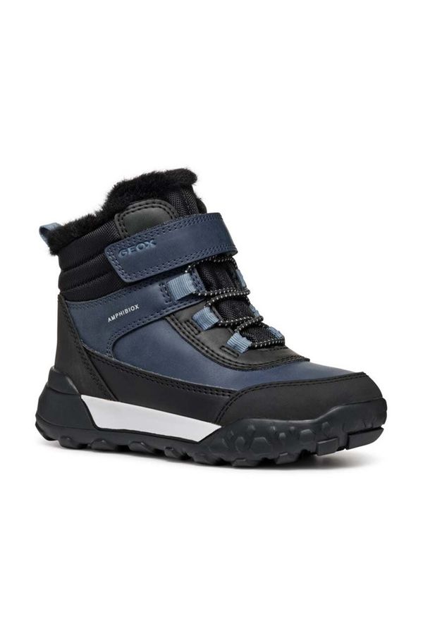 Geox Dječje cipele za snijeg Geox TREKKYUP ABX boja: tamno plava, J46MBE.0MEFU