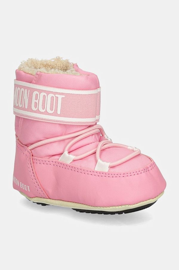 Moon Boot Dječje cipele za snijeg Moon Boot CRIB NYLON boja: ružičasta, 80D3401020