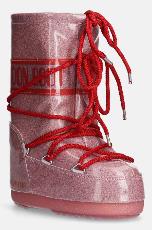 Moon Boot Dječje cipele za snijeg Moon Boot ICON JR GLITTER boja: ružičasta, 80D3400290