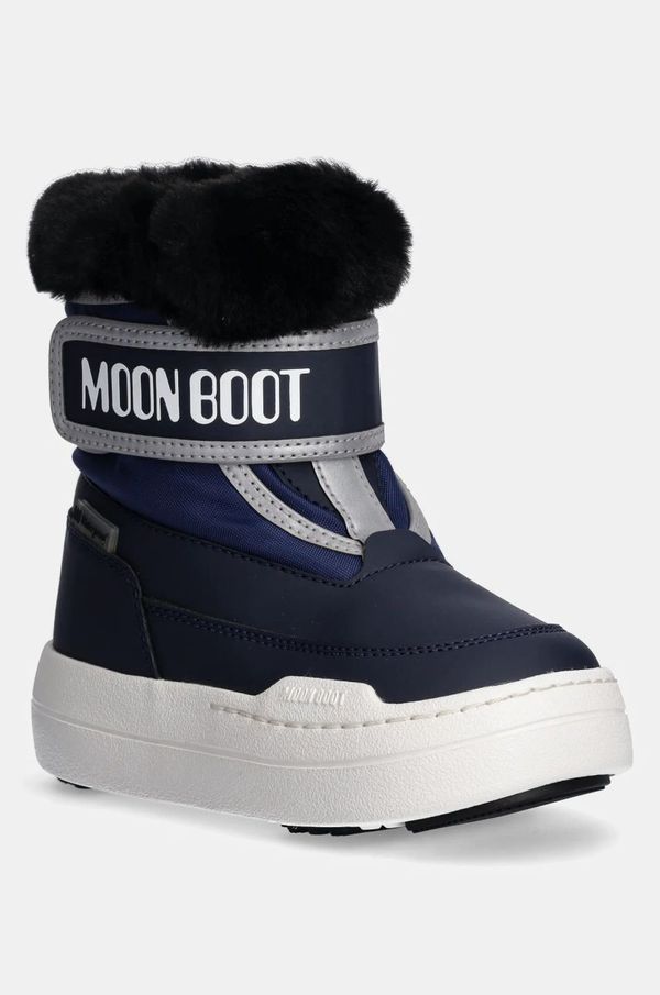 Moon Boot Dječje cipele za snijeg Moon Boot JR PARK STRAP boja: tamno plava, 80D3440030