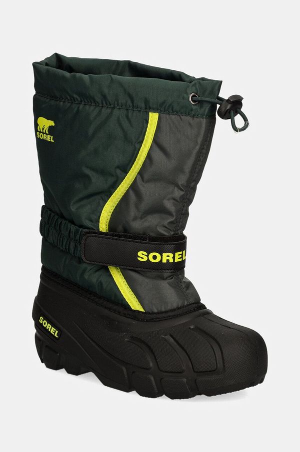 Sorel Dječje cipele za snijeg Sorel CHILDRENS FLURRY BO boja: crna, 2114081