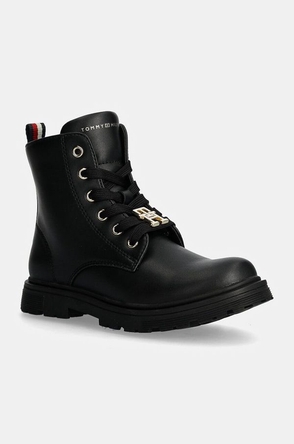Tommy Hilfiger Dječje čizme Tommy Hilfiger boja: crna, T1A5-33561