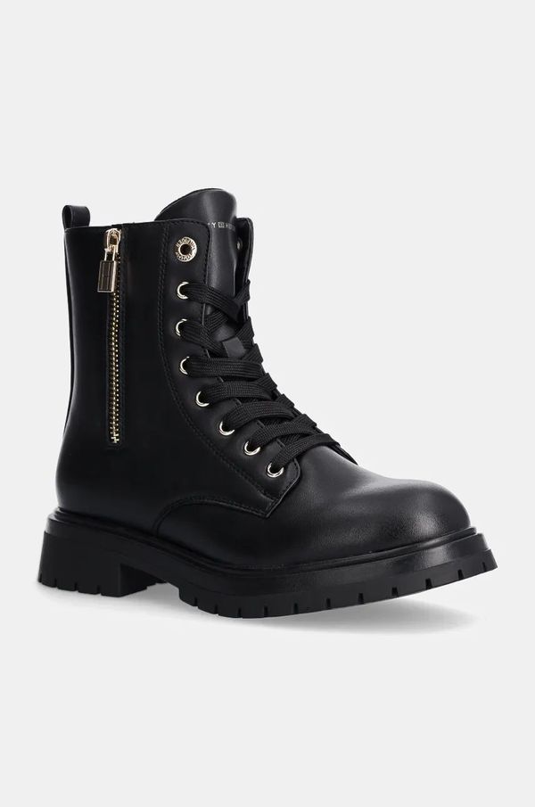 Tommy Hilfiger Dječje čizme Tommy Hilfiger boja: crna, T3A5-33567