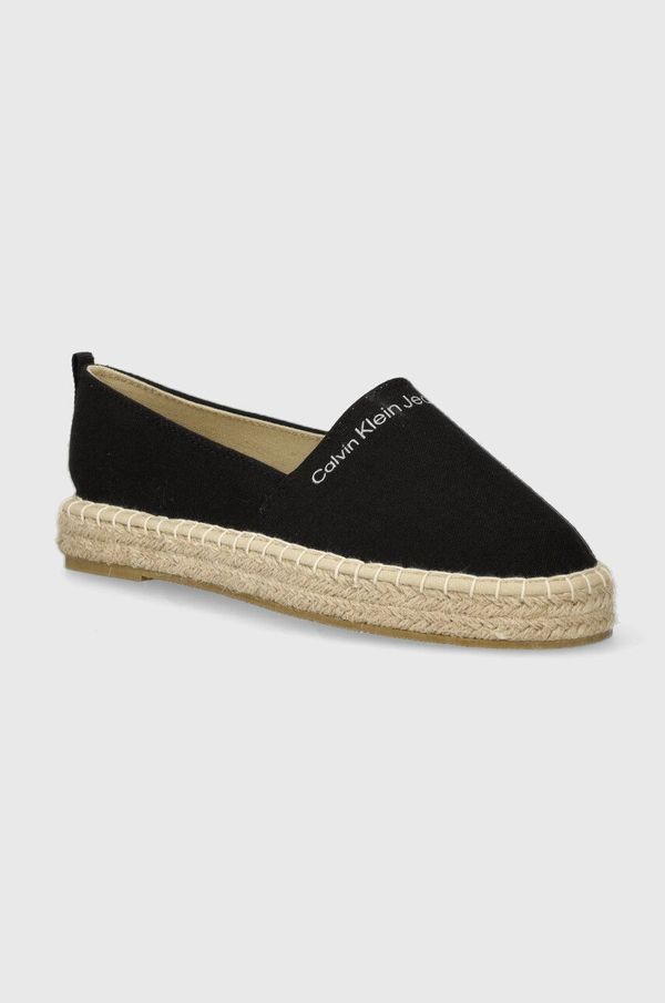 Calvin Klein Jeans Dječje espadrile Calvin Klein Jeans boja: crna