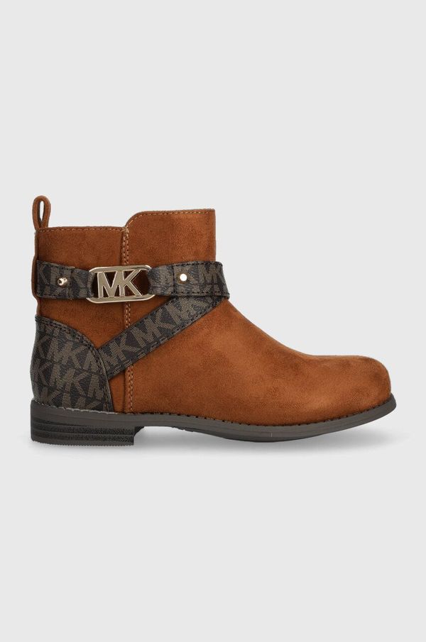Michael Kors Dječje gležnjače Michael Kors boja: smeđa