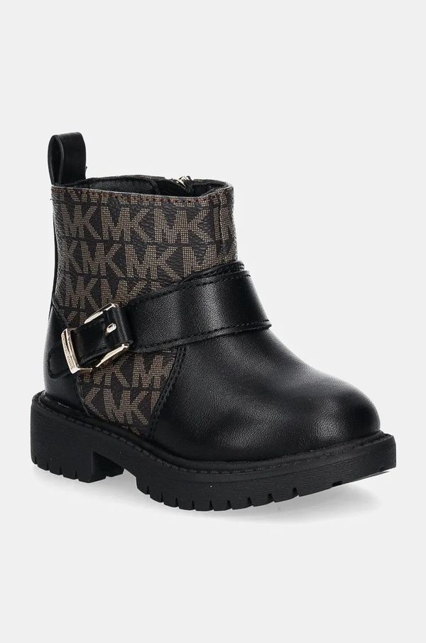 Michael Kors Dječje gležnjače Michael Kors MADELINE HASKELL MOTO boja: crna, MK101101