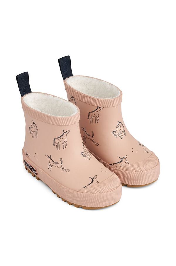 Liewood Dječje gumene čizme Liewood Jesse Thermo Rainboot boja: ružičasta, LW13042