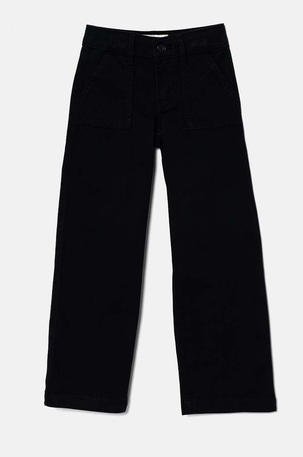 Abercrombie & Fitch Dječje hlače Abercrombie & Fitch boja: siva, bez uzorka, KI256-4061