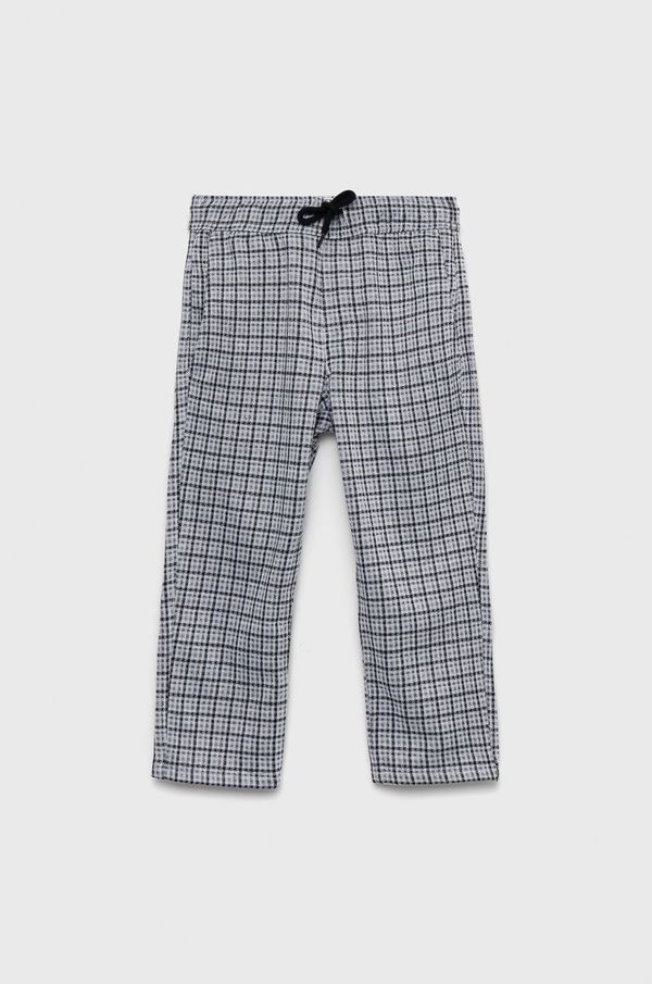 Abercrombie & Fitch Dječje hlače Abercrombie & Fitch boja: siva, s uzorkom
