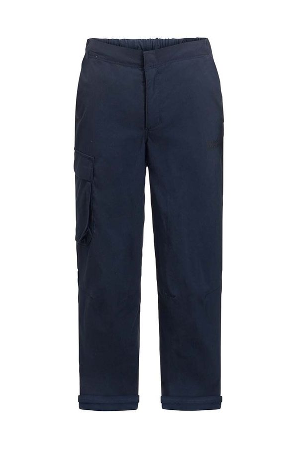 Jack Wolfskin Dječje hlače Jack Wolfskin DESERT boja: tamno plava